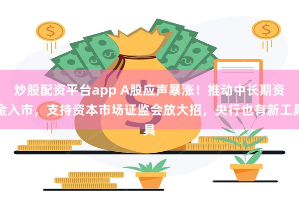 炒股配资平台app A股应声暴涨！推动中长期资金入市，支持资本市场证监会放大招，央行也有新工具